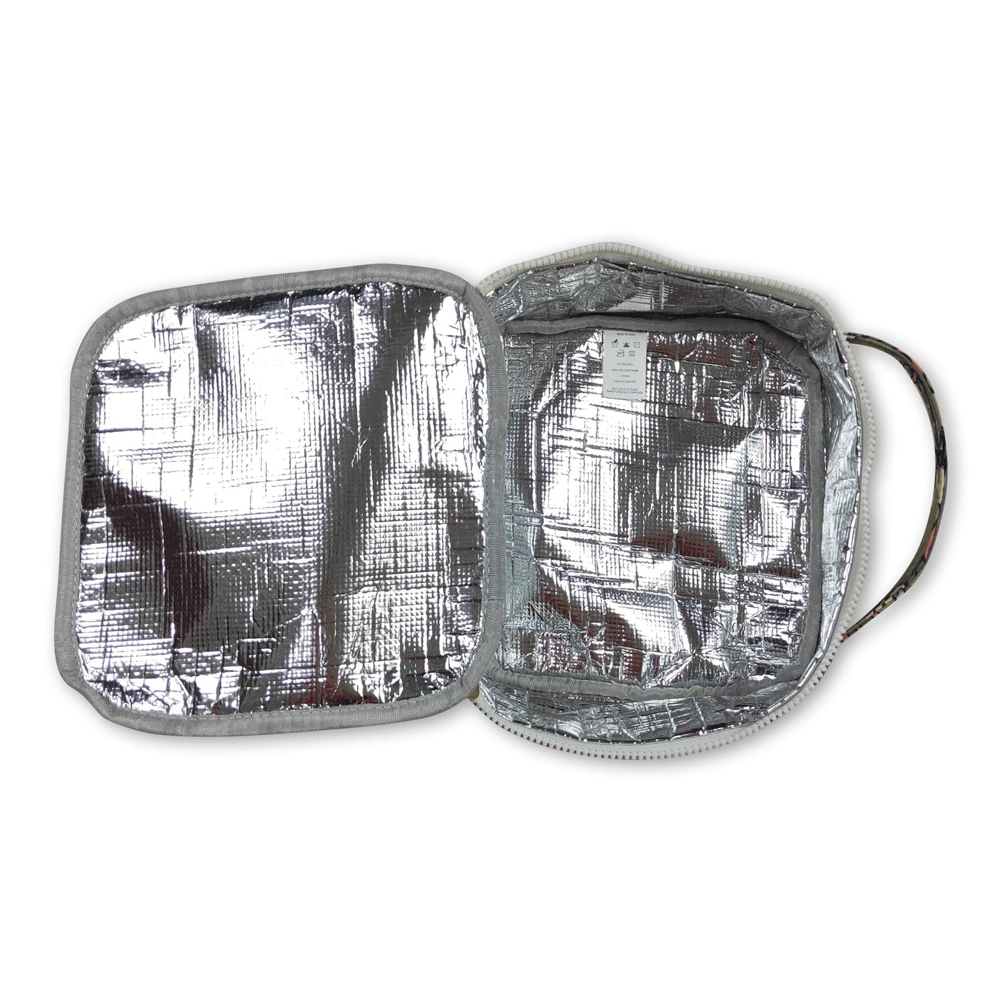 Camo bow kids girls lunch box bag