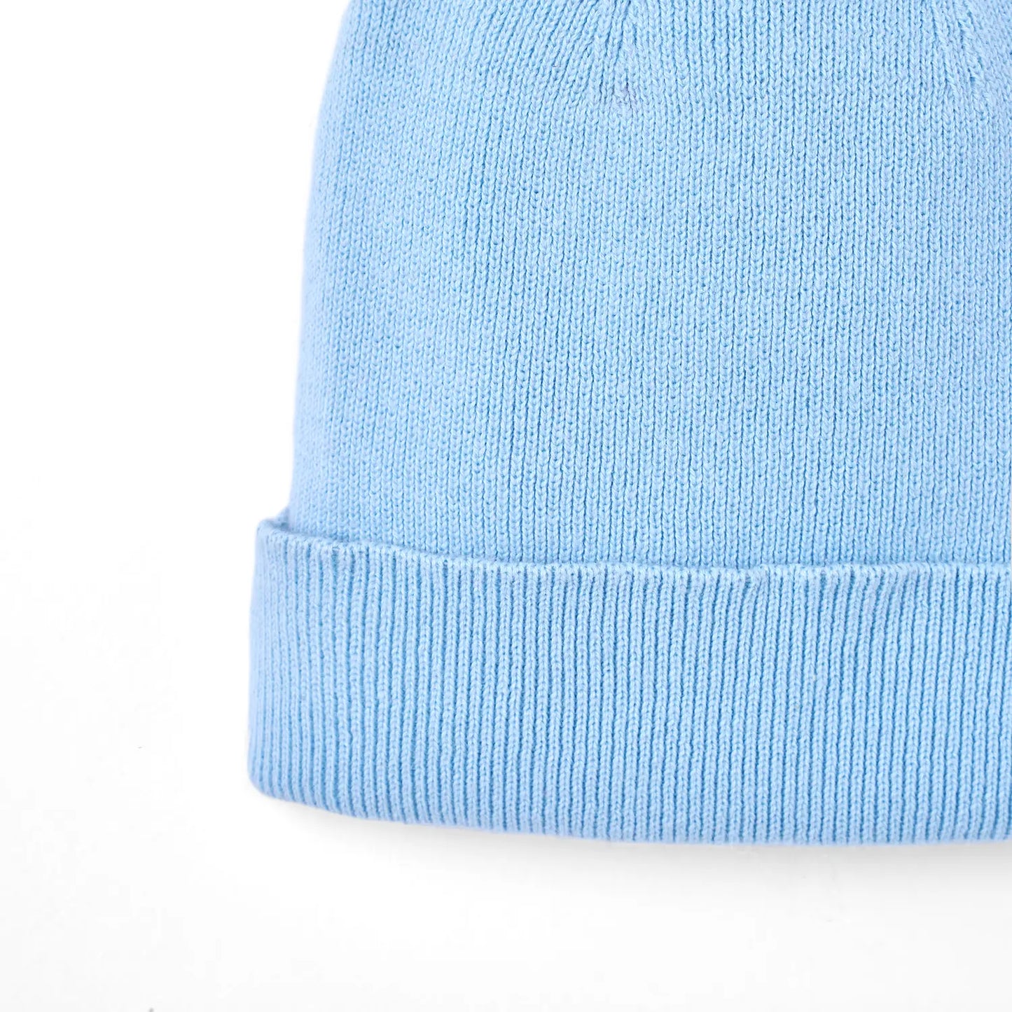 Knit Baby Pom Beanie