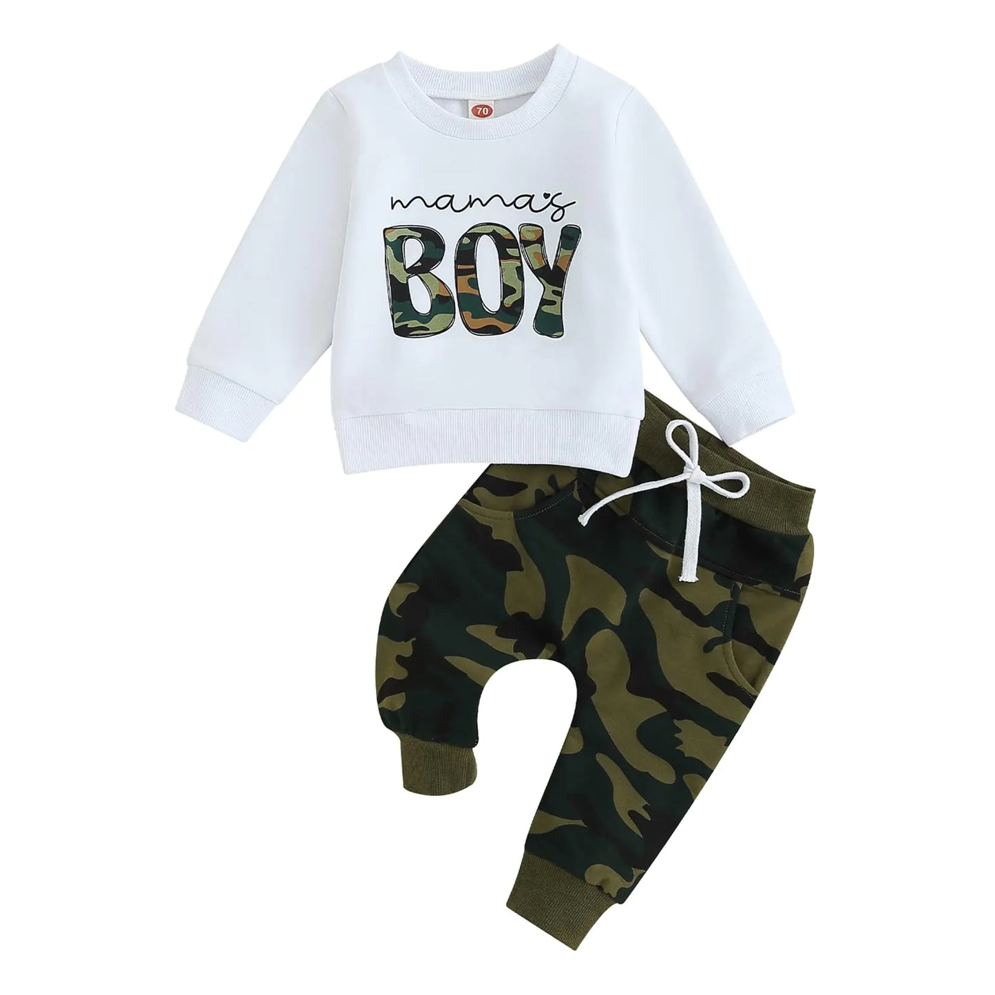 Boys Fall 2-Piece Sweatshirt & Sweatpants Set
