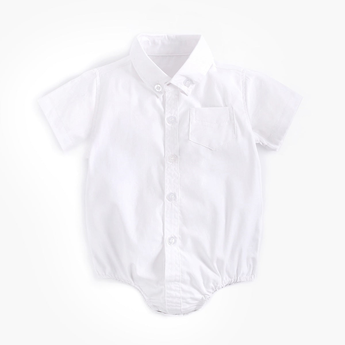 Newborn Baby Boy Cotton Short-Sleeve Shirt