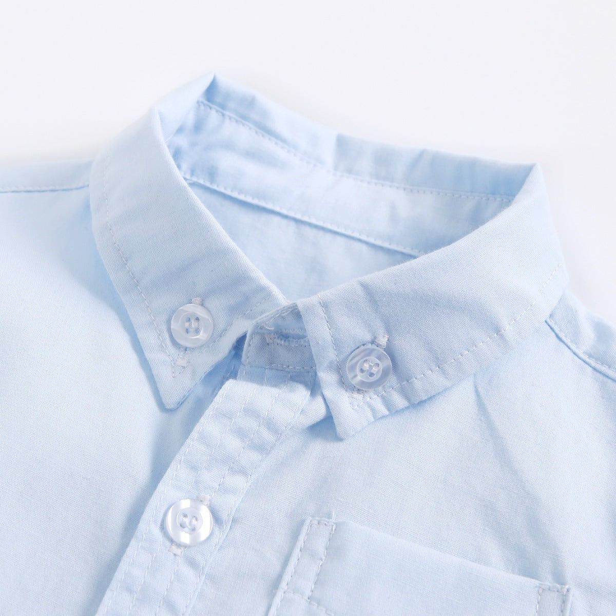 Newborn Baby Boy Cotton Short-Sleeve Shirt