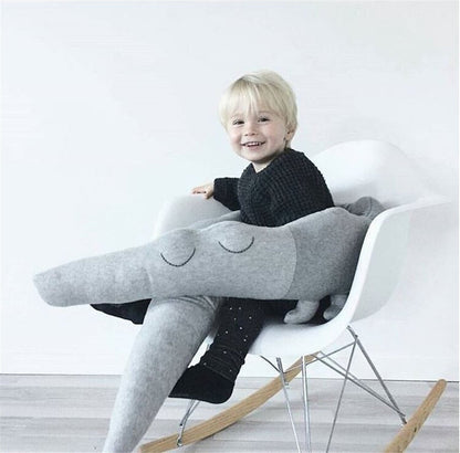 Cartoon Baby Crib Bumper & Pillow Set