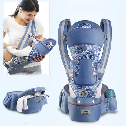 Ergonomic 3-in-1 Baby Carrier with Hip Seat