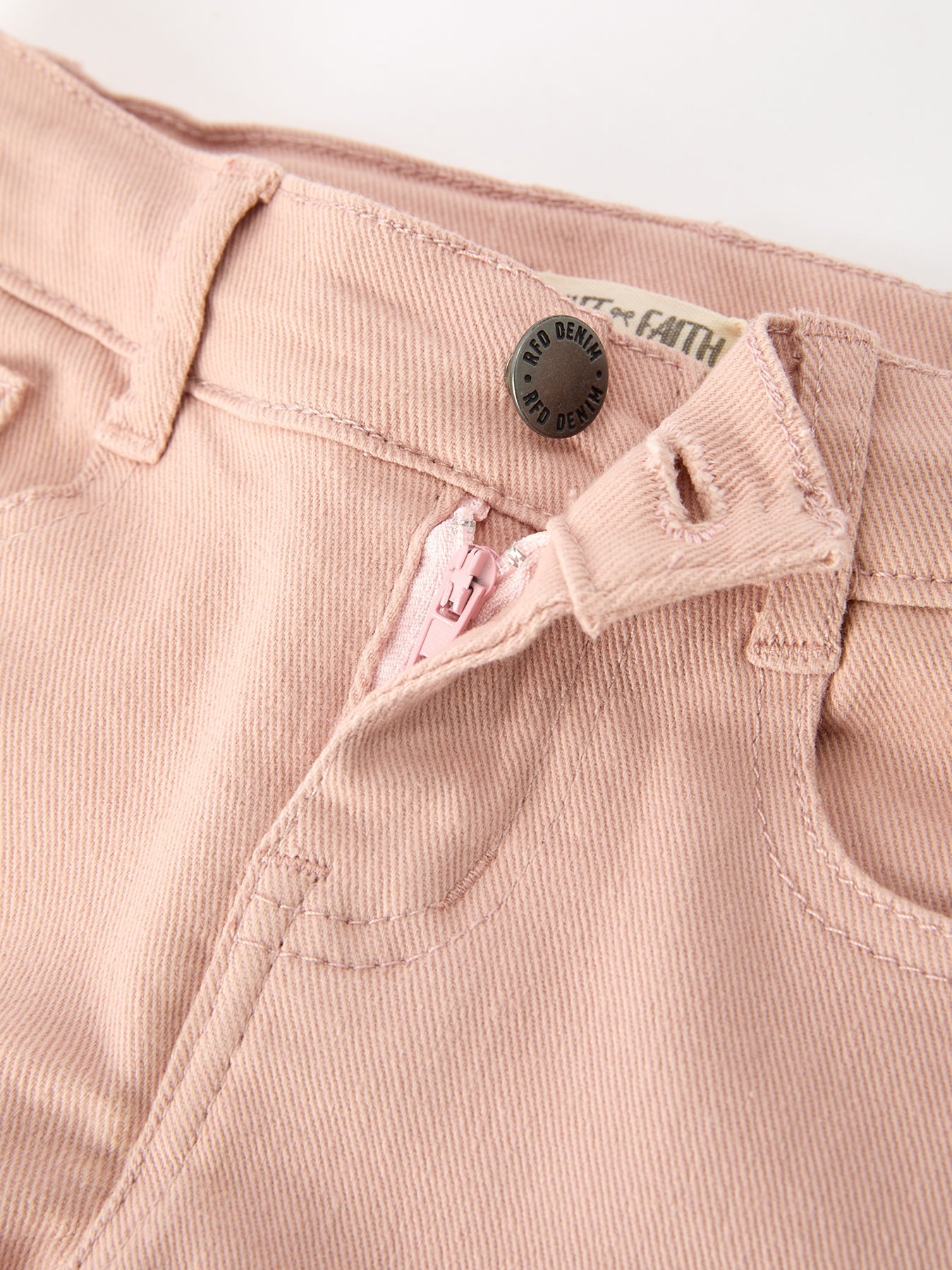 Girls Solid Cargo Leggings Side Bow Pocket Wide Leg Pants