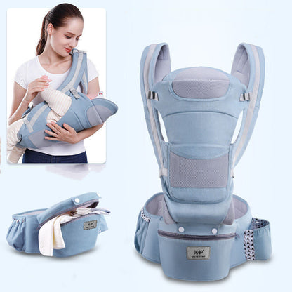 Ergonomic 3-in-1 Baby Carrier with Hip Seat