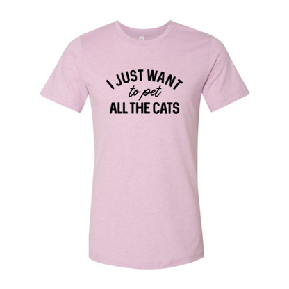 DT1344 I Just Want To Pet All The Cat