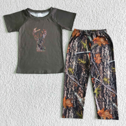 Boy Deer Camo Outfits