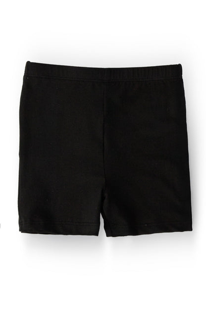 Black Twirl Shorts