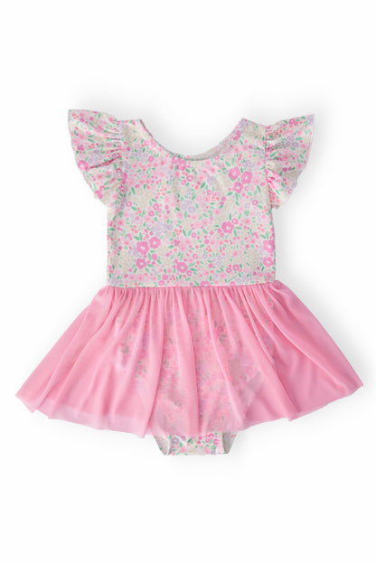 Blooming Beauty S/S Twirl Leotard