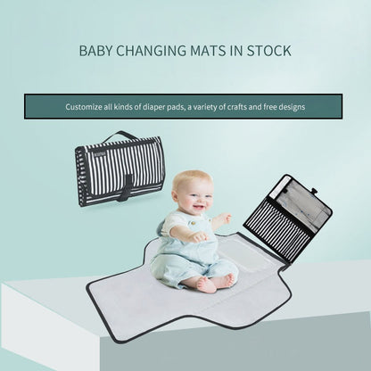 Foldable Baby Changing Mat – Portable Waterproof Travel Pad