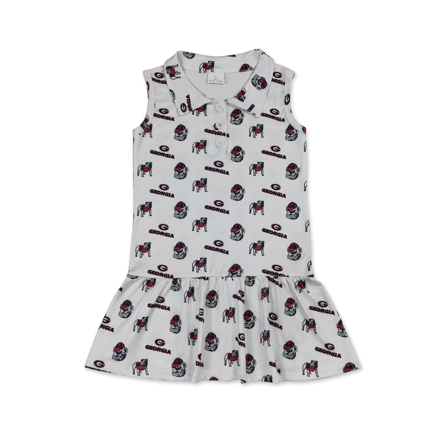 Sleeveless G dog kids girls summer team dresses