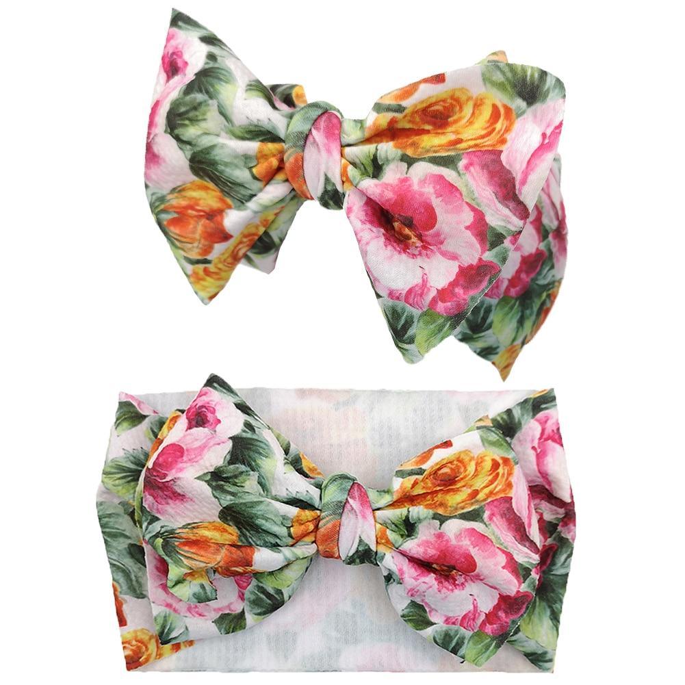 Handmade Luxury 3-Piece Baby Girl Headband