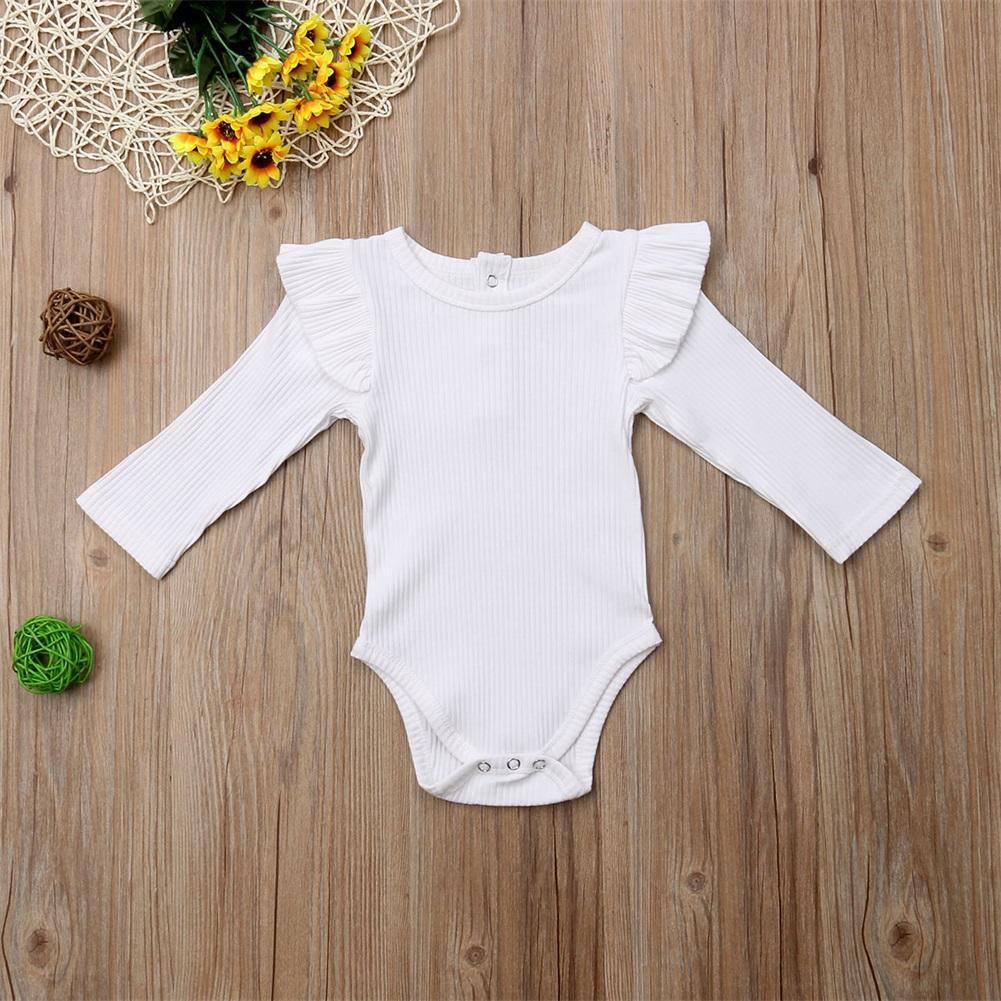 Princess Long Sleeve Baby Girl Romper – Cotton Jumpsuit (3–24 Months)