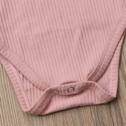 Princess Long Sleeve Baby Girl Romper – Cotton Jumpsuit (3–24 Months)