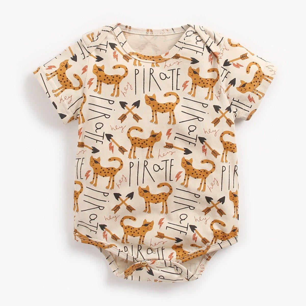 Colorful Tribal Feather Baby Bodysuit Romper