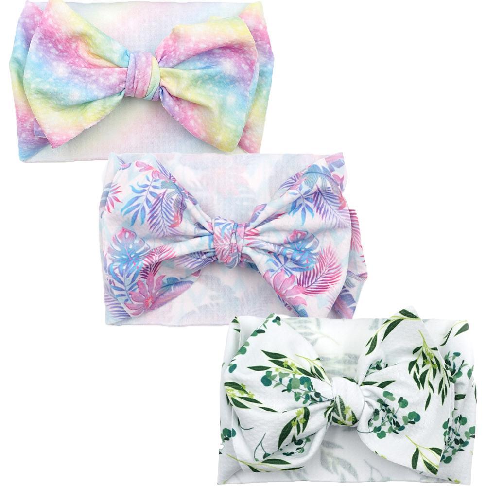 Handmade Luxury 3-Piece Baby Girl Headband