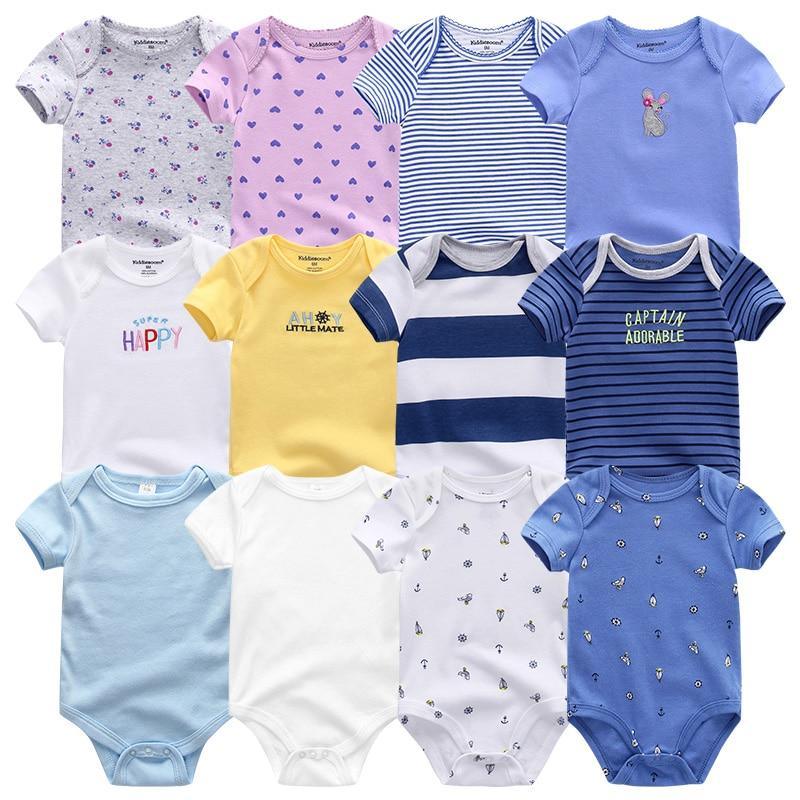 Newborn Baby Rompers 7-Piece Set