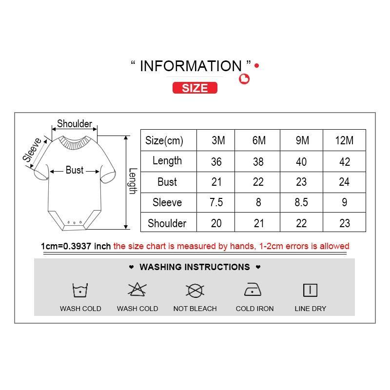 Newborn Baby Rompers 7-Piece Set