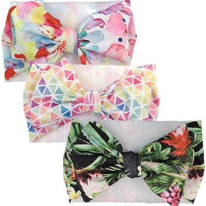 Handmade Luxury 3-Piece Baby Girl Headband