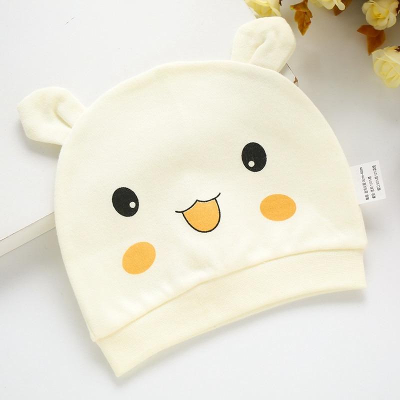 Modern Cotton Printed Baby Sleeping Hats for Girls