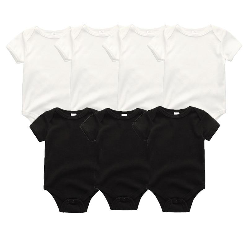 Newborn Baby Rompers 7-Piece Set