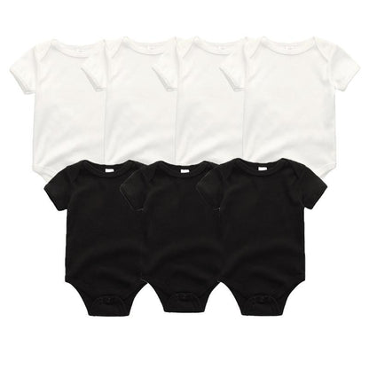 Newborn Baby Rompers 7-Piece Set