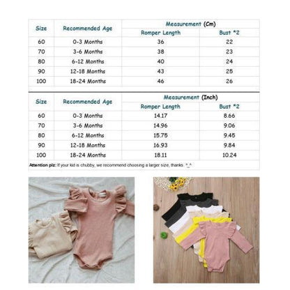 Princess Long Sleeve Baby Girl Romper – Cotton Jumpsuit (3–24 Months)