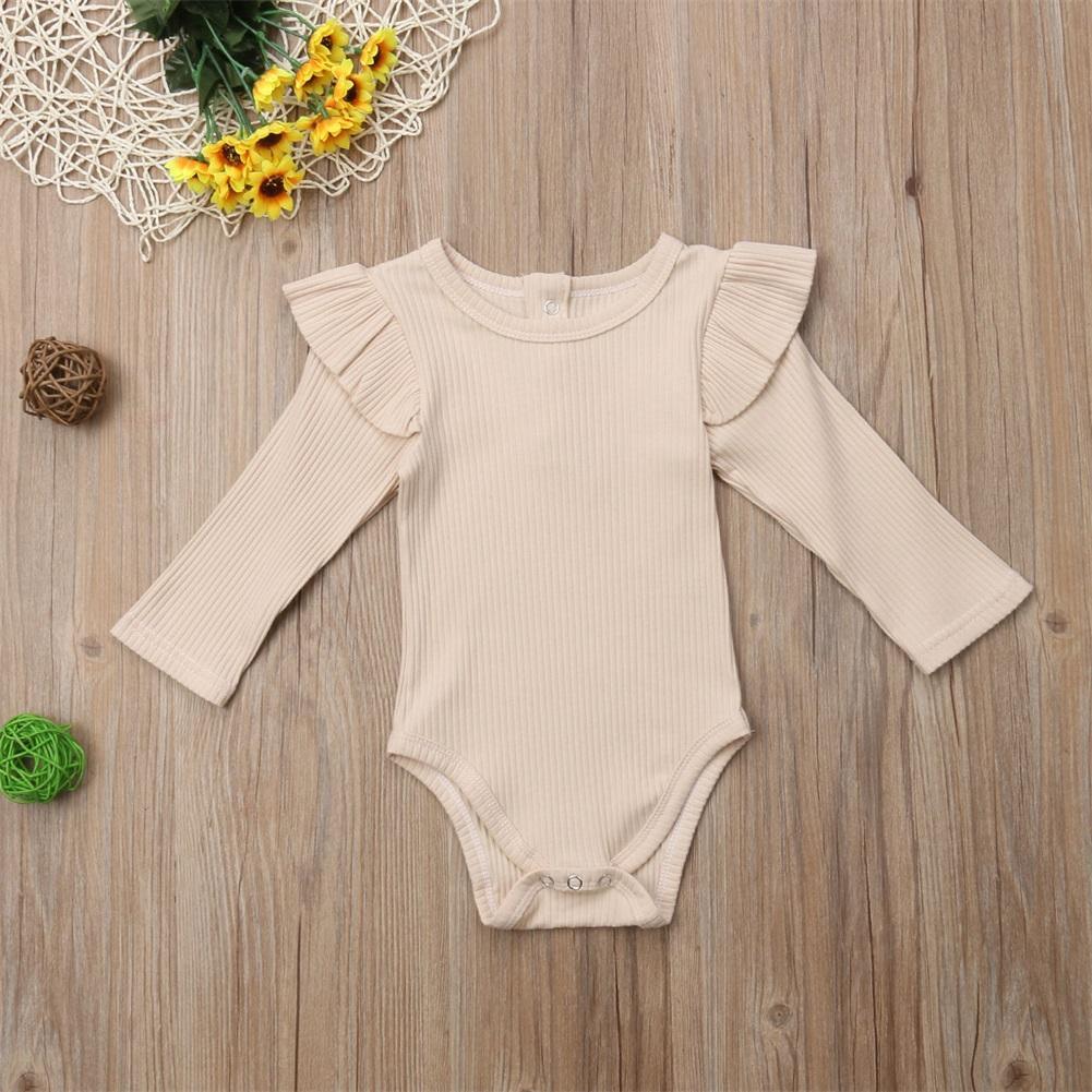 Princess Long Sleeve Baby Girl Romper – Cotton Jumpsuit (3–24 Months)