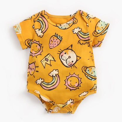 Colorful Tribal Feather Baby Bodysuit Romper