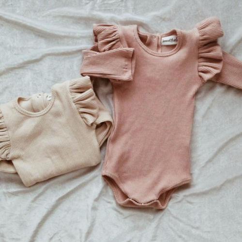 Princess Long Sleeve Baby Girl Romper – Cotton Jumpsuit (3–24 Months)