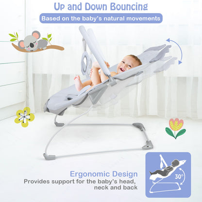 Portable Baby Bouncer & Infant Rocker Seat