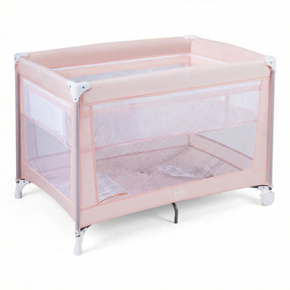 Portable Baby Playard Folding Travel Crib with Soft Mattress