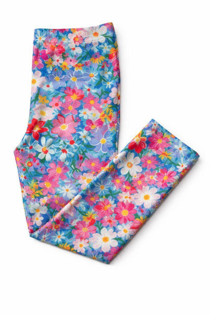 Preppy Floral Leggings