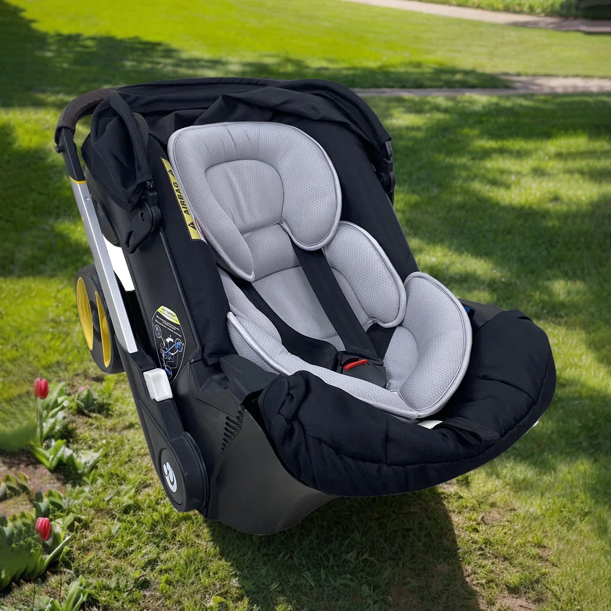 Universal Baby Stroller Seat Cushion & Head Support Pillow