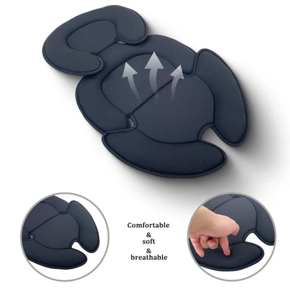 Universal Baby Stroller Seat Cushion & Head Support Pillow