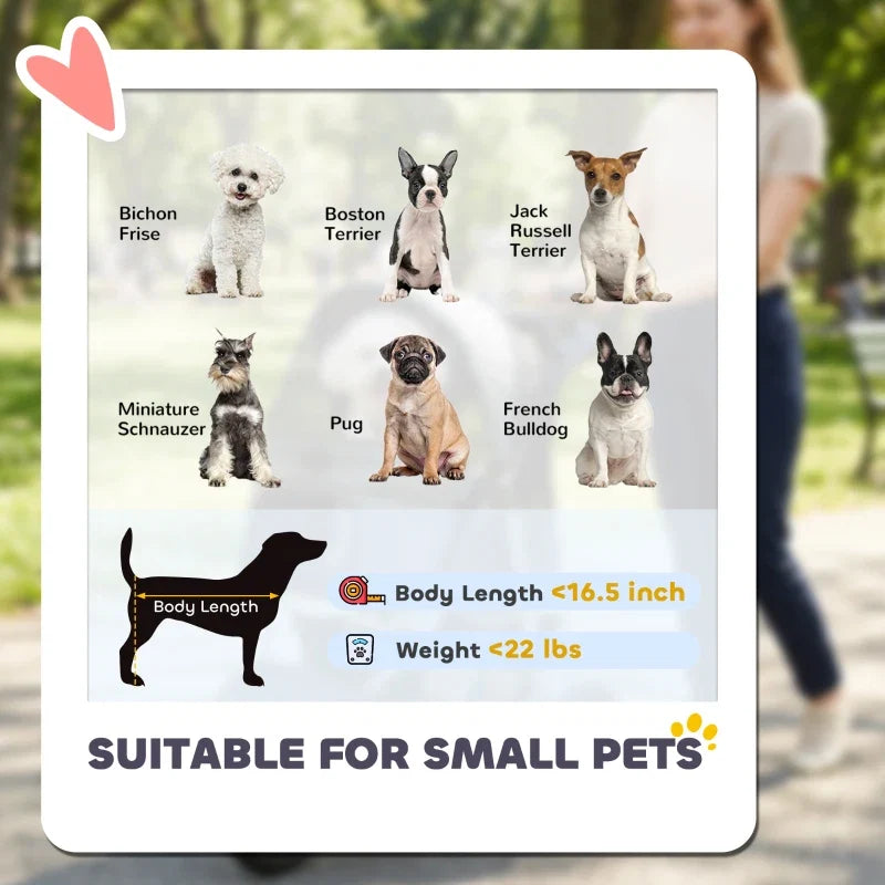 Compact All‑Terrain Pet Stroller