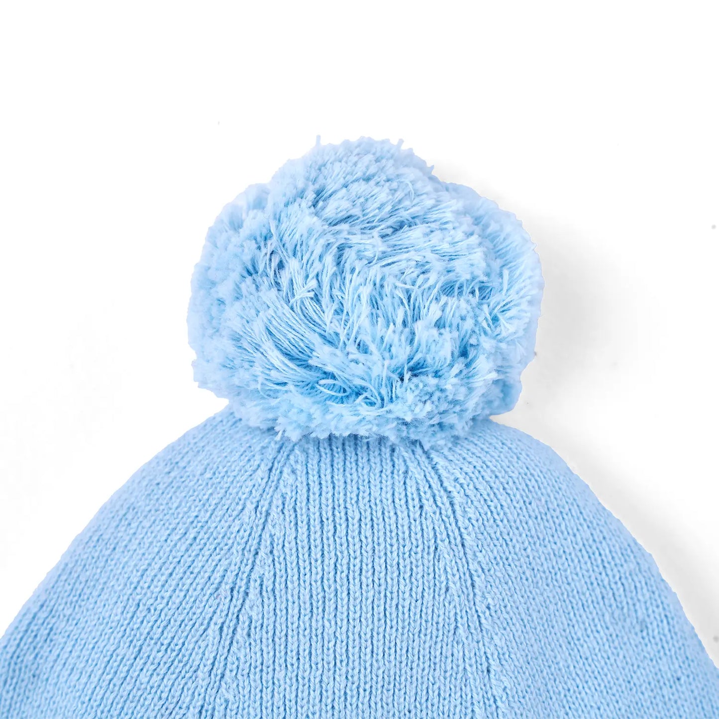 Knit Baby Pom Beanie