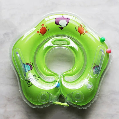 Inflatable Flamingo Baby Neck Float Ring