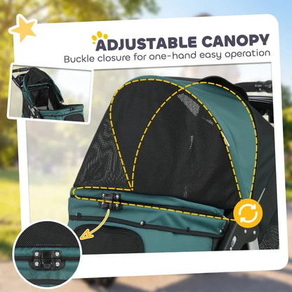 Compact All‑Terrain Pet Stroller