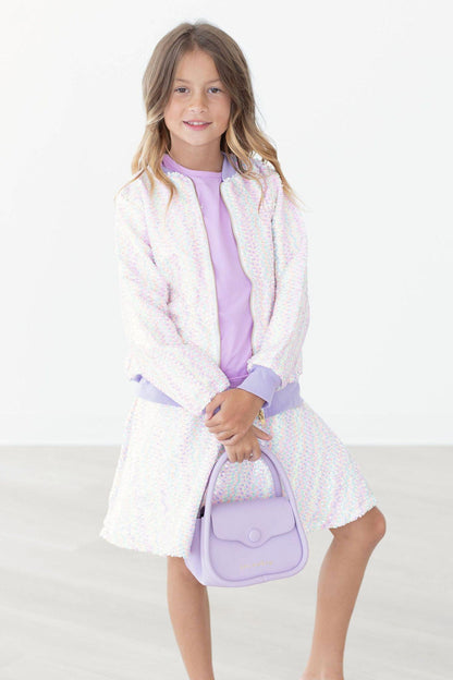 Unicorn Flip Sequin Twirl Skort