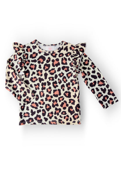 Wild One L/S Ruffle Tee