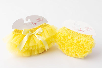 Yellow Ruffle Bum Bloomer