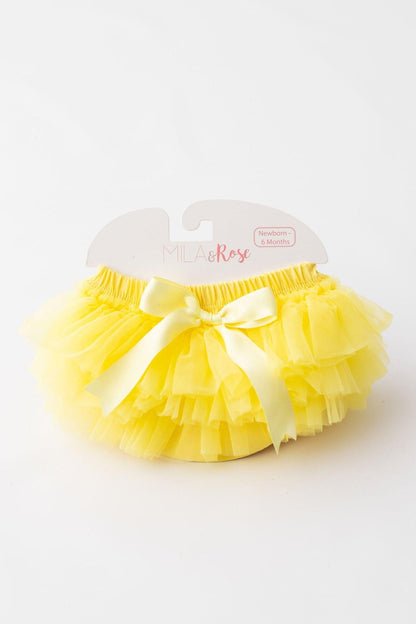 Yellow Ruffle Tutu Bloomer