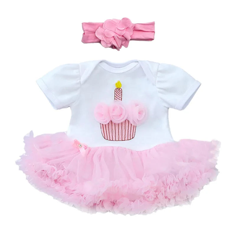 Reborn Doll Clothes Outfit Set – Fits 50–55cm Newborn Dolls (0–3 Month Size)