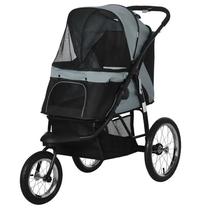 3 Wheels Pet Stroller for Small Dogs and Medium Dogs